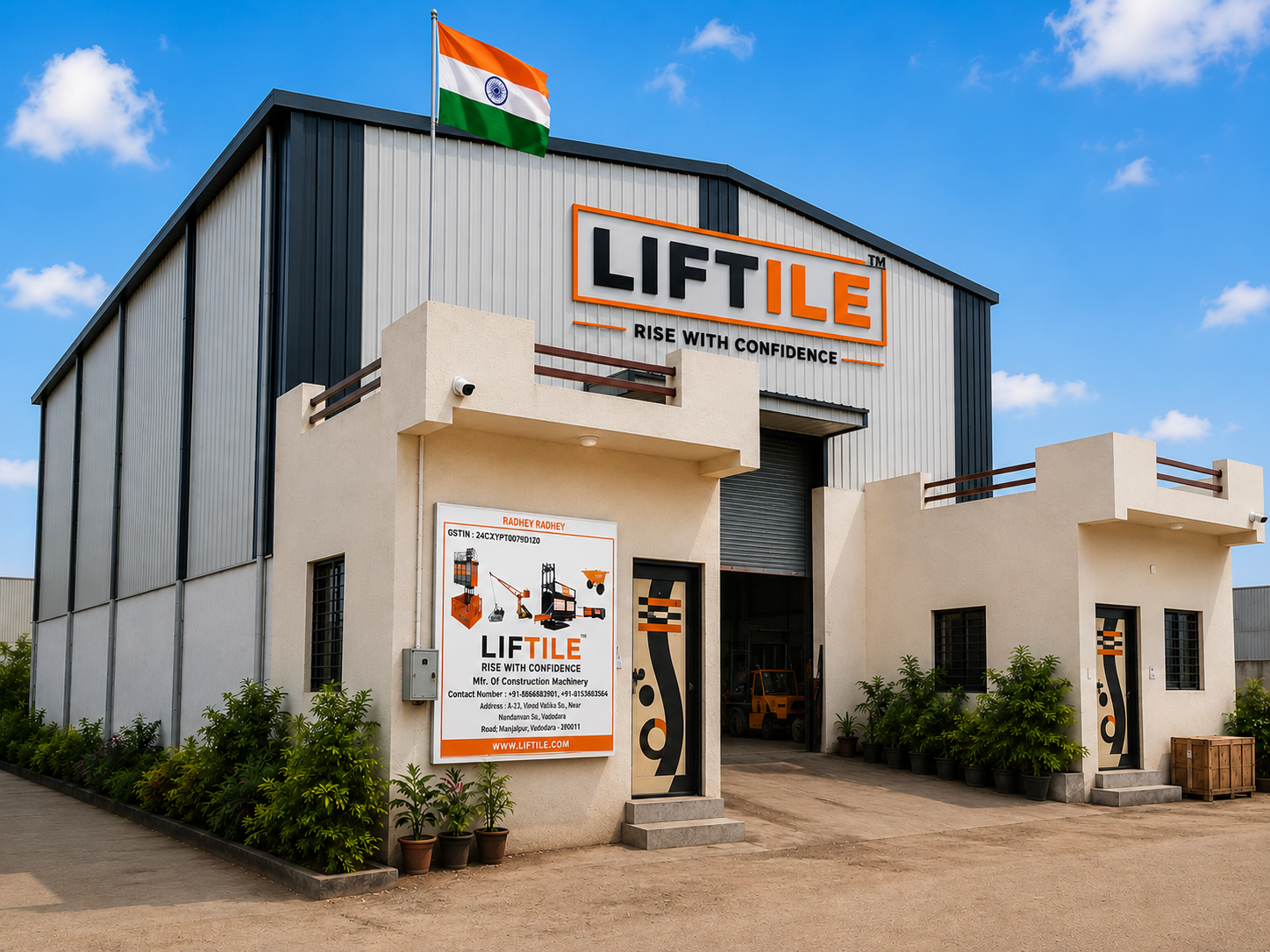 LIFTILE manufacturing facility, Vadodara